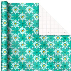 Hallmark Festive And Fun 3-Pack Multicolored Wrapping Paper, 120 Sq. Ft. 11 Hallmark Festive And Fun 3-Pack Multicolored Wrapping Paper, 120 Sq. Ft. -Hallmark 3Pack Festive and Fun Holiday Wrapping Paper 5JXW1082 06