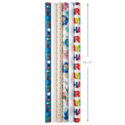 Hallmark All Occasions Wrapping Paper Rolls, 6 Pack 11 Hallmark All Occasions Wrapping Paper Rolls, 6 Pack -Hallmark All Occasions Wrapping Paper Rolls 6 Pack 5JXW1745 03