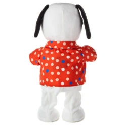 Hallmark Peanuts® Sunshine Vibe Snoopy Musical Plush With Motion, 13.5" -Hallmark Animated Snoopy Stuffed Animal in Polka Dot Shirt 1PAJ3530 03