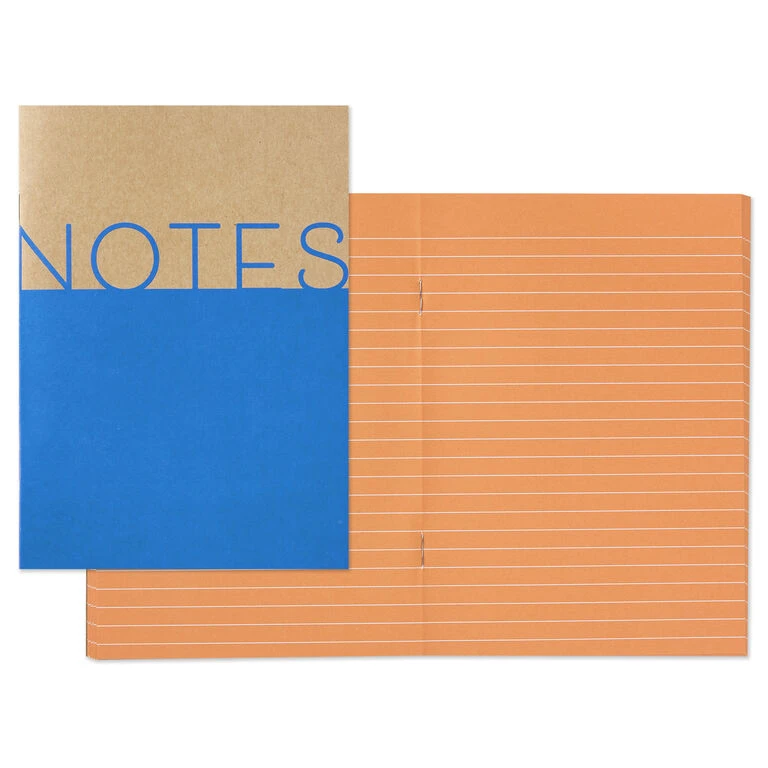 Hallmark Assorted 3-Pack Colorful Kraft Journals - Image 4