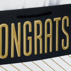 Hallmark 13" Assorted Grad Designs 3-Pack Large Gift Bags With Tissue Paper -Hallmark Assorted Grad Designs 3Pack Large Gift Bags With Tissue Paper 5GBC1015 05