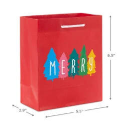 Hallmark 6.5" Sweet Surprises 8-Pack Small Christmas Gift Bags Assortment -Hallmark Assorted Small Christmas Gift Bags 5XGB1430 03