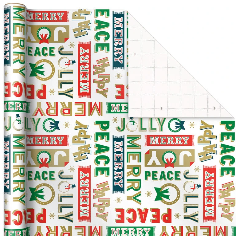 Hallmark Very Vintage Christmas 3-Pack Assortment Wrapping Paper, 120 Sq. Ft. 6 Hallmark Very Vintage Christmas 3-Pack Assortment Wrapping Paper, 120 Sq. Ft. - Image 6