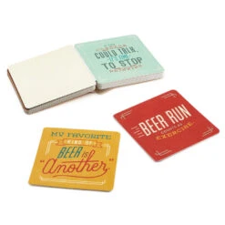 Hallmark Beers To You: 20 Coasters To Say Cheers To Book 9 Hallmark Beers To You: 20 Coasters To Say Cheers To Book -Hallmark Beers to You Book With Coasters 1BOK1570 05