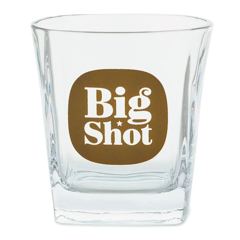 Hallmark Big Shot Lowball Glass, 15 Oz. 1 Hallmark Big Shot Lowball Glass, 15 Oz.