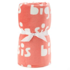 Hallmark Big Sis Fleece Blanket, 50x60 -Hallmark Big Sis Fleece Blanket 1BBY4845 03