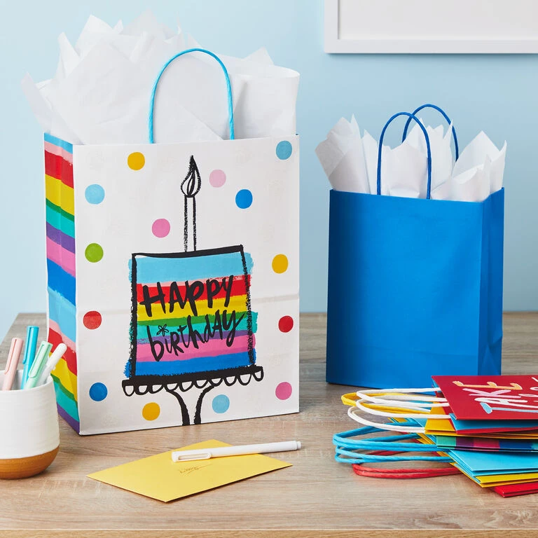 Hallmark Birthday Cheer 8-Pack Assorted Gift Bags 2 Hallmark Birthday Cheer 8-Pack Assorted Gift Bags - Image 2