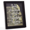 Hallmark Harry Potter™ Friendship And Bravery Hermione Granger™ Framed Quote Sign, 8x10