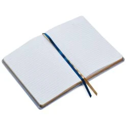 Hallmark Blue Chambray Notebook -Hallmark Blue Chambray Notebook root 1999HWJ7002 HWJ7002 1470 3.jpg Source Image