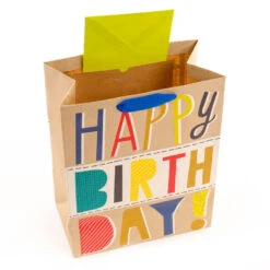 Hallmark Bold Birthday 3-Pack Assorted Gift Bags With Tissue -Hallmark Bold Birthday 3Pack Small and Large Gift Bags Tissue 5EGB6054 05