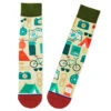 Hallmark Camping Icons Fun Crew Socks