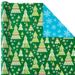 Hallmark Christmas Cheer 4-Pack Reversible Wrapping Paper Assortment, 150 Sq. Ft. 11 Hallmark Christmas Cheer 4-Pack Reversible Wrapping Paper Assortment, 150 Sq. Ft. -Hallmark Christmas Cheer Assortment Reversible Wrapping Paper 5JXW1736 05