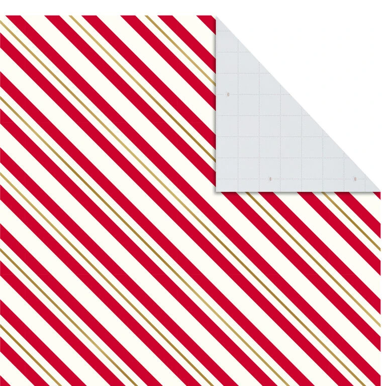 Hallmark Christmas Prints Assorted Flat Wrapping Paper With Gift Tags, 12 Sheets 8 Hallmark Christmas Prints Assorted Flat Wrapping Paper With Gift Tags, 12 Sheets - Image 8