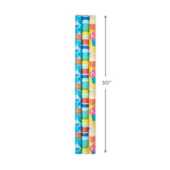 Hallmark Colorful Celebration 3-Pack Wrapping Paper, 55 Sq. Ft. Total 9 Hallmark Colorful Celebration 3-Pack Wrapping Paper, 55 Sq. Ft. Total -Hallmark Colorful Celebration 3Pack Wrapping Paper Rolls 5EWR6373 03