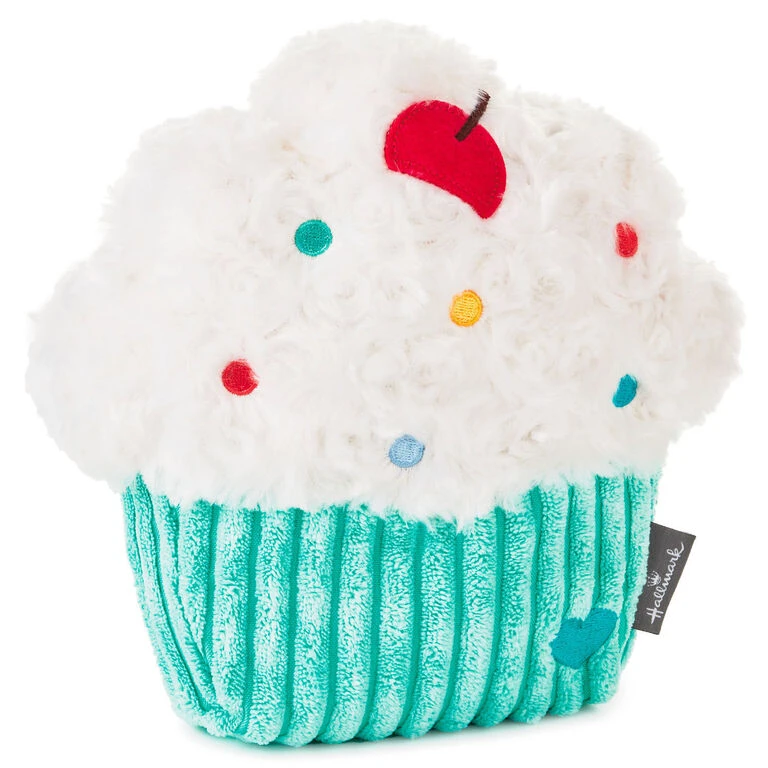 Hallmark Cupcake Recordable Plush, 8.5" 1 Hallmark Cupcake Recordable Plush, 8.5"