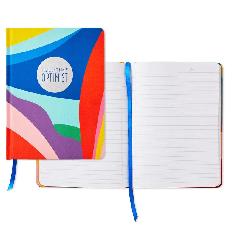 Hallmark Full Time Optimist Journal, 6x8 2 Hallmark Full Time Optimist Journal, 6x8 - Image 2