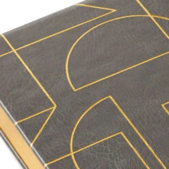 Hallmark Gold Geometric Faux Leather Small List Pad 8 Hallmark Gold Geometric Faux Leather Small List Pad -Hallmark Gold Geometric Faux Leather Small Memo Pad 1SOM3821 04
