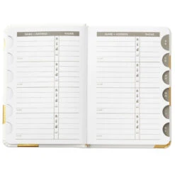 Hallmark Gold Polka Dots Address Book 10 Hallmark Gold Polka Dots Address Book -Hallmark Gold Polka Dots Address Book 1ADD1620 03