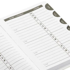 Hallmark Gold Polka Dots Address Book 14 Hallmark Gold Polka Dots Address Book -Hallmark Gold Polka Dots Address Book 1ADD1620 07