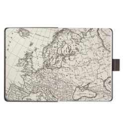 Hallmark Gray Etched Compass Faux Leather Notebook -Hallmark Gray Etched Compass Faux Leather Notebook 1HWJ1851 03