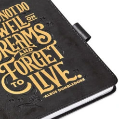 Hallmark Harry Potter™ Faux Leather Journal, 6.18x8.25 -Hallmark Harry Potter Notebook 1HWJ7057 05