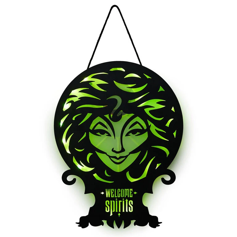 Hallmark Disney The Haunted Mansion Madam Leota Lighted Hanging Sign, 11x16 2 Hallmark Disney The Haunted Mansion Madam Leota Lighted Hanging Sign, 11x16 - Image 2