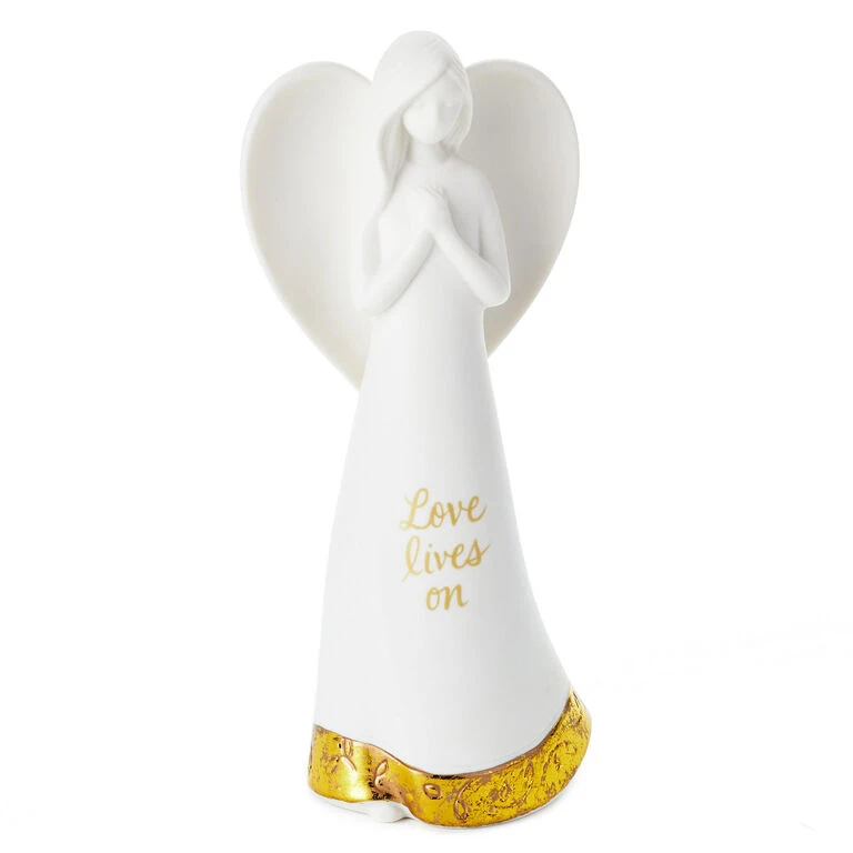 Hallmark Love Lives On Angel Figurine, 8.5" 1 Hallmark Love Lives On Angel Figurine, 8.5"