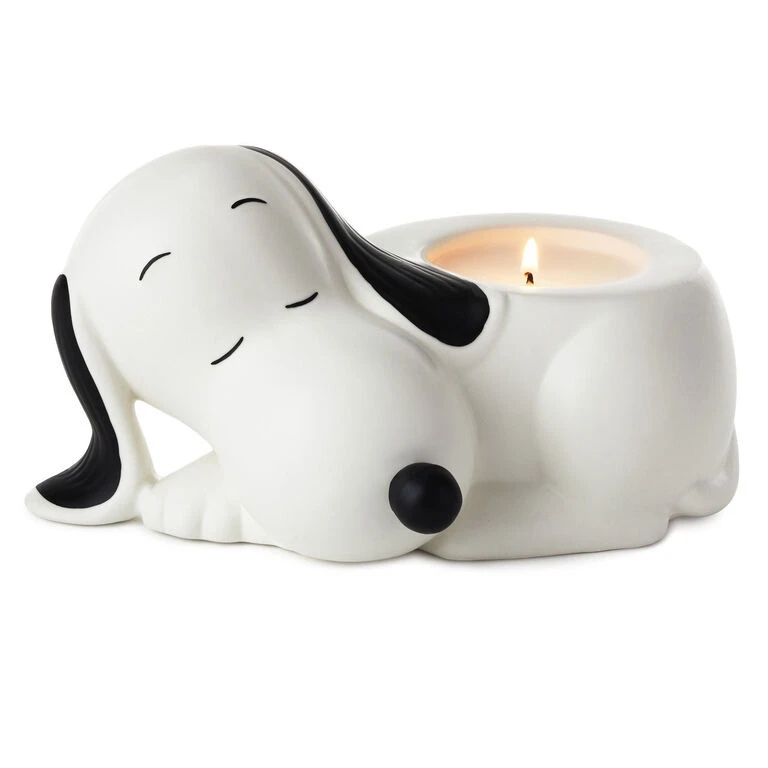 Hallmark Peanuts® Lavender-Scented Ceramic Snoopy Candle 2 Hallmark Peanuts® Lavender-Scented Ceramic Snoopy Candle - Image 2