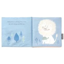 Hallmark The Lion And The Lamb: A Touch & Feel Book About God's Love Cloth Book 7 Hallmark The Lion And The Lamb: A Touch & Feel Book About God's Love Cloth Book -Hallmark Lion and Lamb Touch Feel Soft Plush Cloth Book 1BBY4854 03
