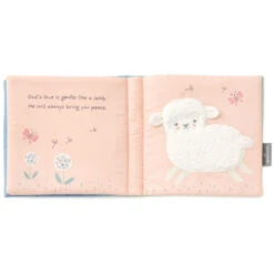 Hallmark The Lion And The Lamb: A Touch & Feel Book About God's Love Cloth Book 8 Hallmark The Lion And The Lamb: A Touch & Feel Book About God's Love Cloth Book -Hallmark Lion and Lamb Touch Feel Soft Plush Cloth Book 1BBY4854 04