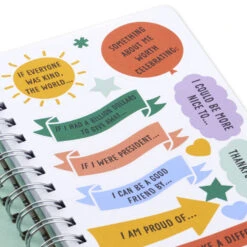 Hallmark Little World Changers™ The Power Of Being Me Prompted Journal With Stickers 15 Hallmark Little World Changers™ The Power Of Being Me Prompted Journal With Stickers -Hallmark Little World Changers Being Me Sticker Prompt Journal 3HWJ2114 07