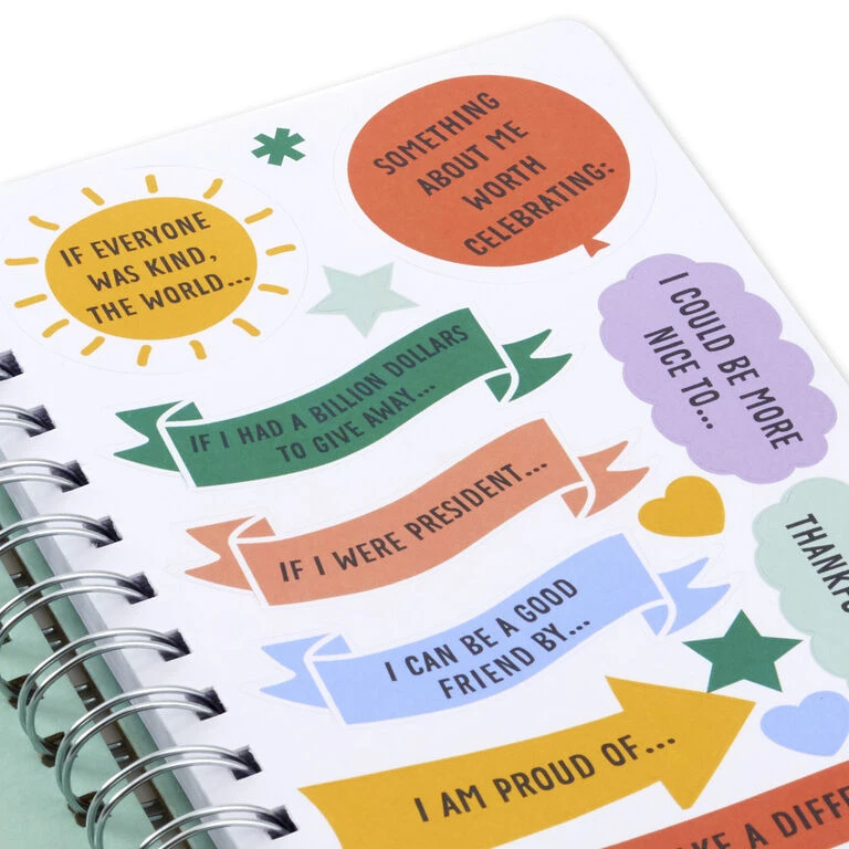 Hallmark Little World Changers™ The Power Of Being Me Prompted Journal With Stickers 7 Hallmark Little World Changers™ The Power Of Being Me Prompted Journal With Stickers - Image 7