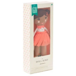 Hallmark Little World Changers™ And Kind Culture Co. The Doll Kind Dark Skin Girl, 12" -Hallmark Little World Changers Dark Skin Girl Doll With Tokens 1KID2086 06
