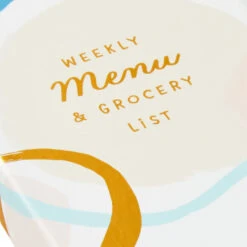Hallmark Weekly Menu And Grocery List Memo Pad Set In Folio -Hallmark Menu and Shopping List Memo Pad Set in Folio 1HWJ3804 04