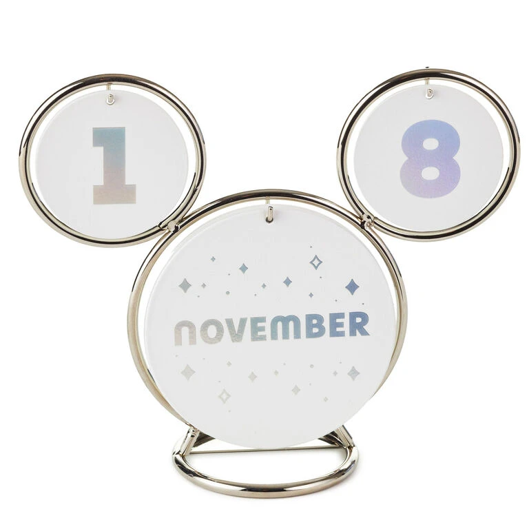 Hallmark Disney 100 Years Of Wonder Mickey Ears Perpetual Calendar 1 Hallmark Disney 100 Years Of Wonder Mickey Ears Perpetual Calendar