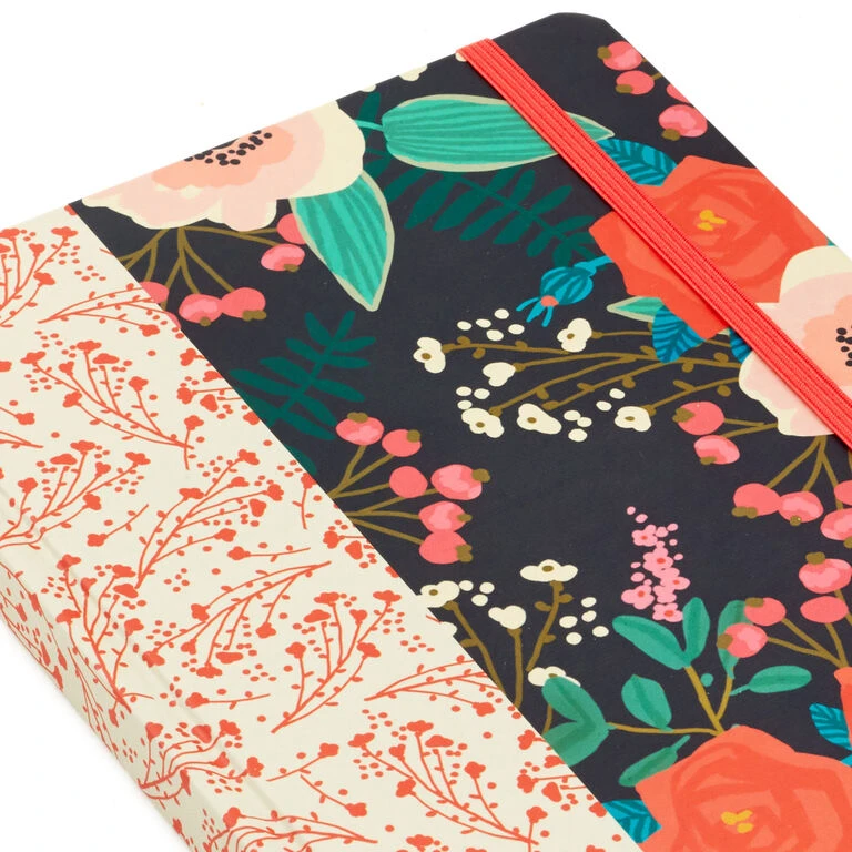 Hallmark Mixed Floral Hardback Notebook 5 Hallmark Mixed Floral Hardback Notebook - Image 5