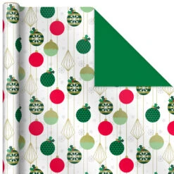 Hallmark Mod Holiday 3-Pack Reversible Wrapping Paper Assortment, 120 Sq. Ft. 11 Hallmark Mod Holiday 3-Pack Reversible Wrapping Paper Assortment, 120 Sq. Ft. -Hallmark Mod Holiday Assorted Reversible Wrapping Paper 5JXW1072 06