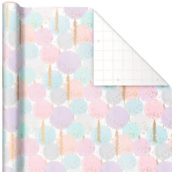 Hallmark Modern Muted 3-Pack Wrapping Paper, 55 Sq. Ft. Total 12 Hallmark Modern Muted 3-Pack Wrapping Paper, 55 Sq. Ft. Total -Hallmark Modern Muted 3Pack Wrapping Paper Rolls 5EWR6369 05