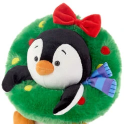 Hallmark Playful Penguins All Decked Out Musical Plush Penguin With Light And Motion 6 Hallmark Playful Penguins All Decked Out Musical Plush Penguin With Light And Motion -Hallmark Musical Playful Penguins Plush With Light Motion 1KCX1100 03