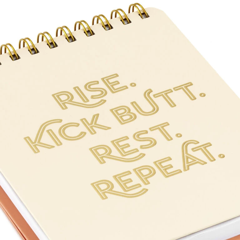 Hallmark Kick Butt, Repeat Easel Notebook 7 Hallmark Kick Butt, Repeat Easel Notebook - Image 7