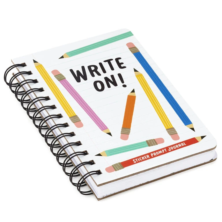 Hallmark Write On! Prompted Journal With Stickers 1 Hallmark Write On! Prompted Journal With Stickers