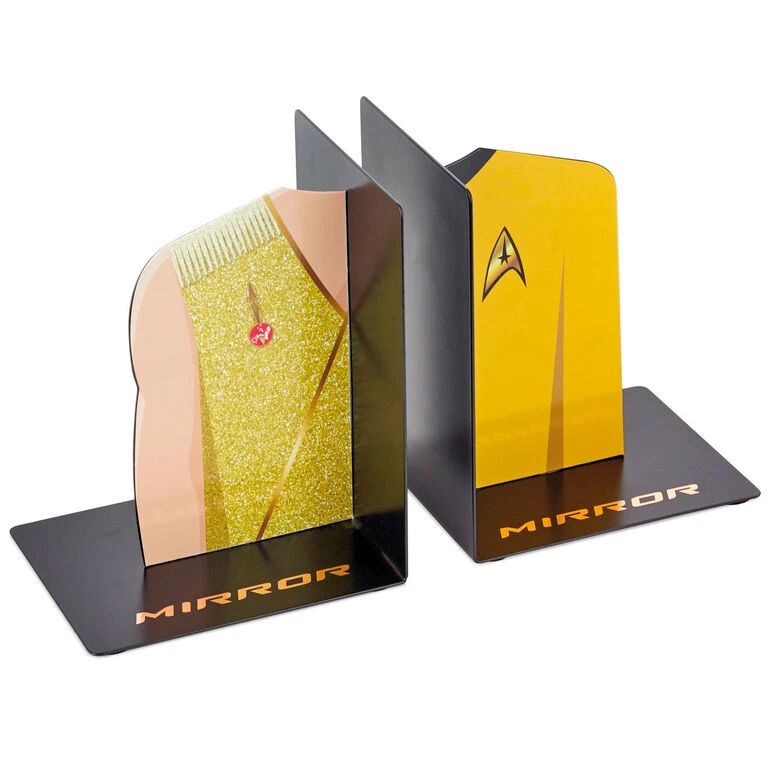 Hallmark Star Trek™ Mirror, Mirror Captain Kirk Bookends, Set Of 2 1 Hallmark Star Trek™ Mirror, Mirror Captain Kirk Bookends, Set Of 2