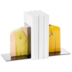Hallmark Star Trek™ Mirror, Mirror Captain Kirk Bookends, Set Of 2 5 Hallmark Star Trek™ Mirror, Mirror Captain Kirk Bookends, Set Of 2 -Hallmark Star Trek Mirror Mirror Captain Kirk Bookends Set 1SRT1002 03