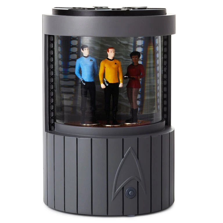 Hallmark Star Trek™ Transporter Snow Globe With Light And Sound 1 Hallmark Star Trek™ Transporter Snow Globe With Light And Sound