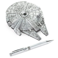 Hallmark Star Wars™ Millennium Falcon™ Desk Accessory With Pen -Hallmark Star Wars Millennium Falcon Desk Accessory and Pen 1SHP2151 03