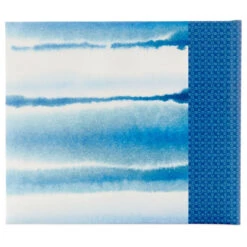 Hallmark Blue Shibori Print Guest Book -Hallmark Tie Dye Blue Guest Book 1EDY3150 04