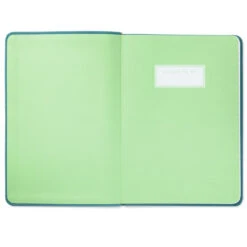 Hallmark Turquoise Faux Leather Notebook With Pen 9 Hallmark Turquoise Faux Leather Notebook With Pen -Hallmark Turquoise Faux Leather Notebook With Pen 1HWJ7041 03