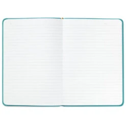 Hallmark Turquoise Faux Leather Notebook With Pen 10 Hallmark Turquoise Faux Leather Notebook With Pen -Hallmark Turquoise Faux Leather Notebook With Pen 1HWJ7041 04
