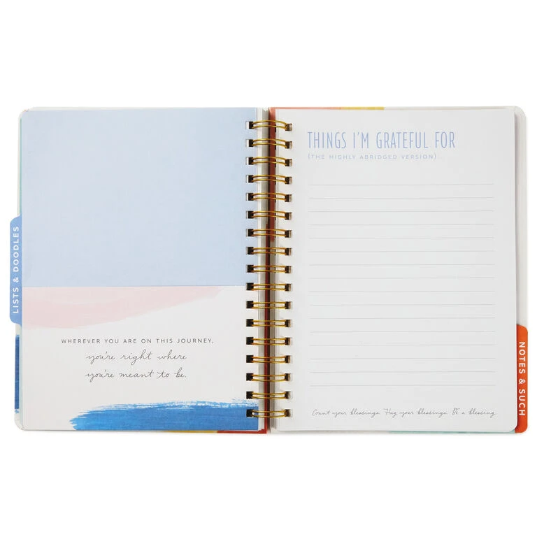 Hallmark Wellness Journal Spiral Notebook 5 Hallmark Wellness Journal Spiral Notebook - Image 5
