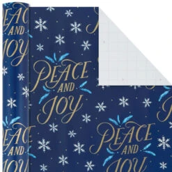 Hallmark Woodland Charm 4-Pack Holiday Wrapping Paper Assortment, 120 Sq. Ft. -Hallmark Woodland Charm Holiday Wrapping Paper Assortment 5JXW1041 03